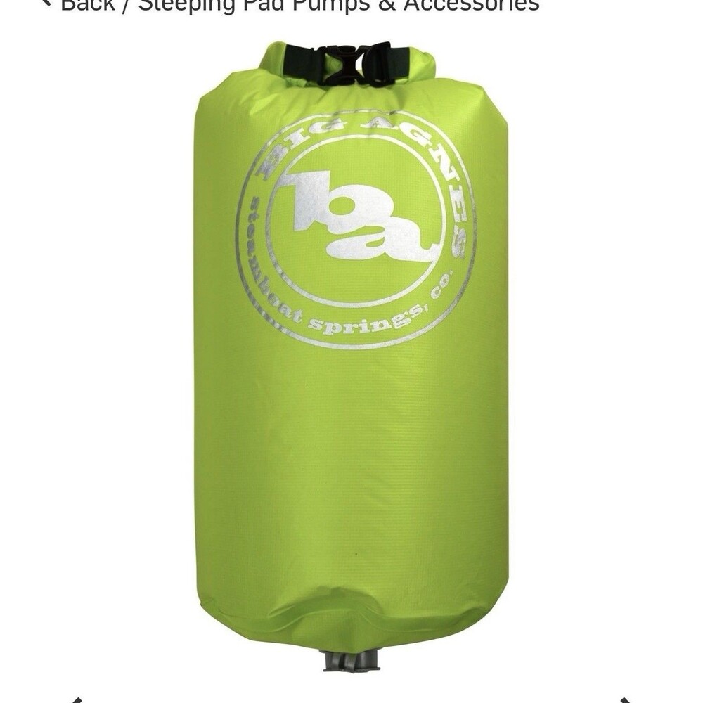 Big Agnes - Pumphouse Ultra Sleeping Pad Inflation Pump - Lime Green